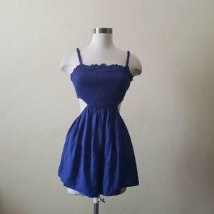 Princess Polly MARNO ROMPER BLUE used size 4